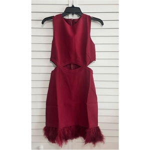 Women's Endless Rose Burgundy Dress, Size M